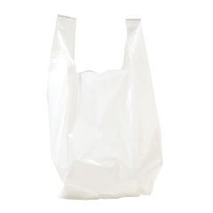 Hvid bærepose ldpe