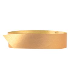 Polybånd mat metallic guld