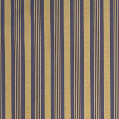 Gavepapir French Stripes Blue/Gold