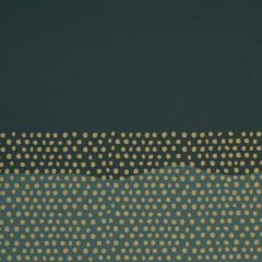 Gavepapir Half Dots Green/Gold