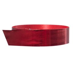 Gavebånd metallic rød