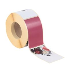 Gaveetiket Wild Bouquet White