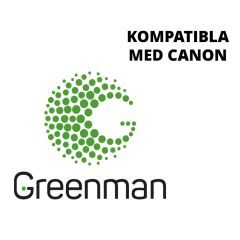 Greenman blæk kompatibel med Canon