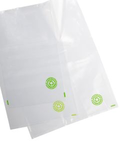 Pakkepose genbrugsplast - 0,090 mm tyk