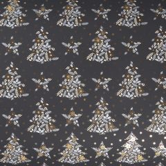 Gavepapir Gold black ch.trees