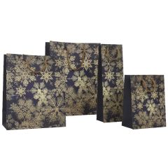 Luksuspose Golden snow flakes